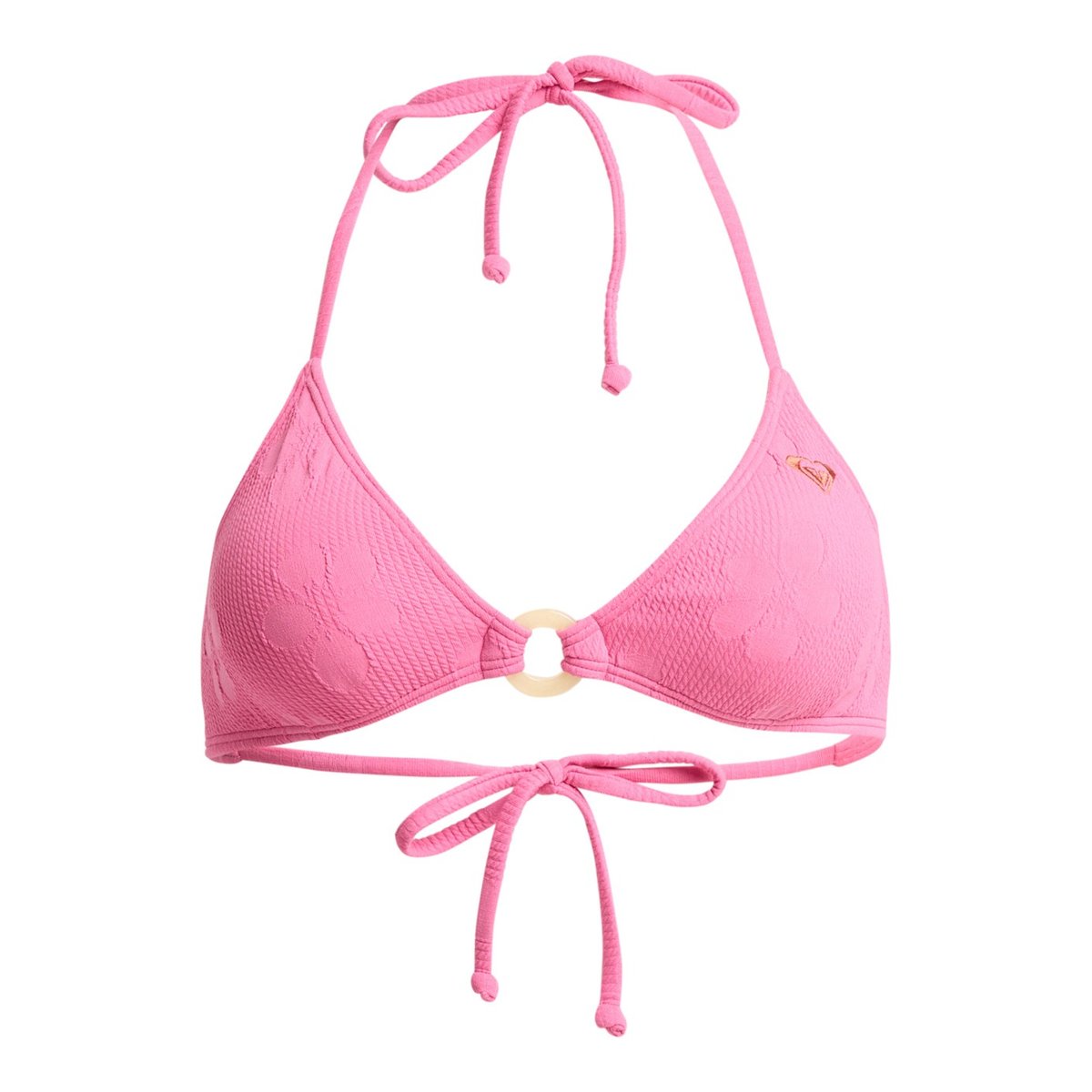 Haut de maillot de bain bikini triangle. rose sangria sunset, ROXY