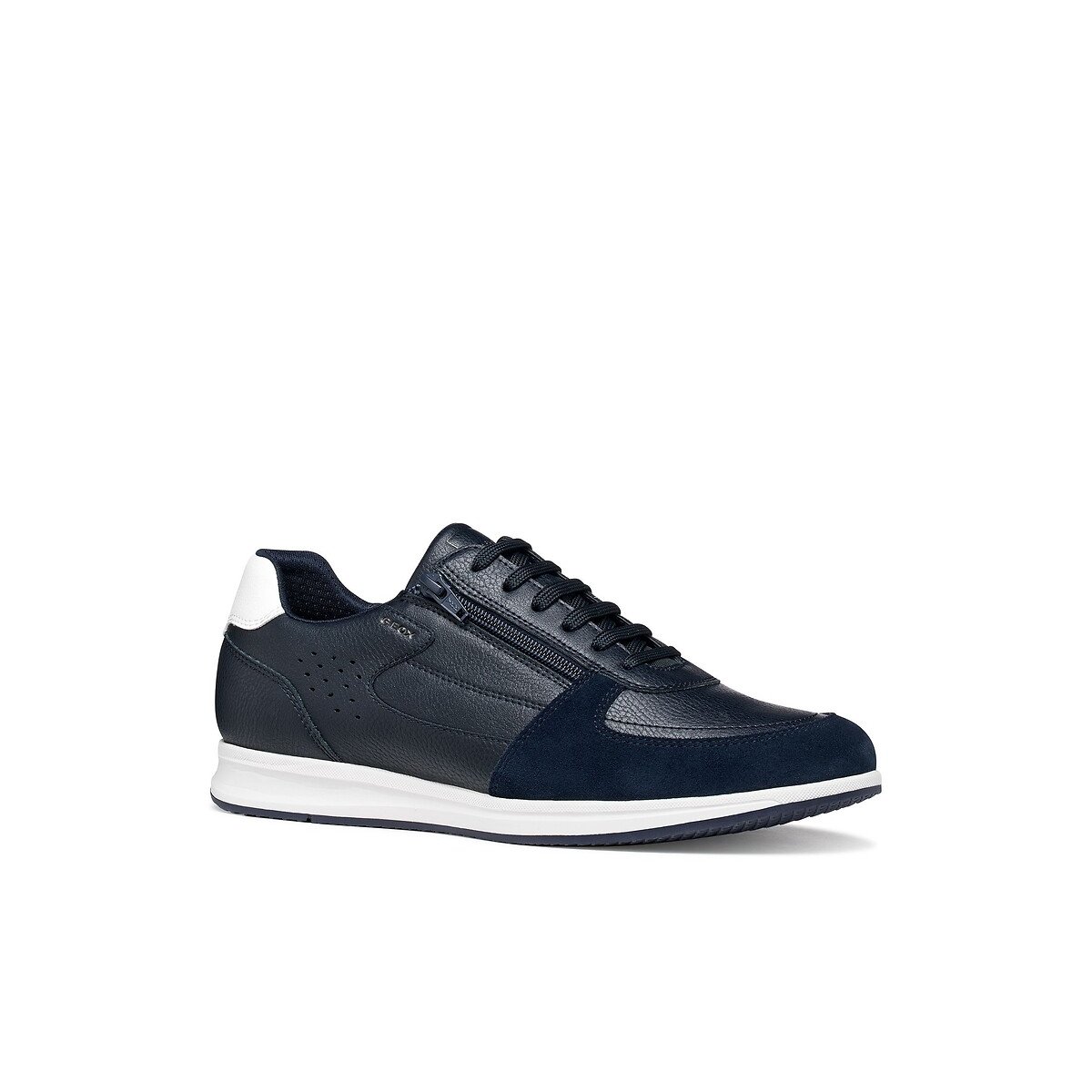 Ademende sneakers, AVERY marineblauw, GEOX