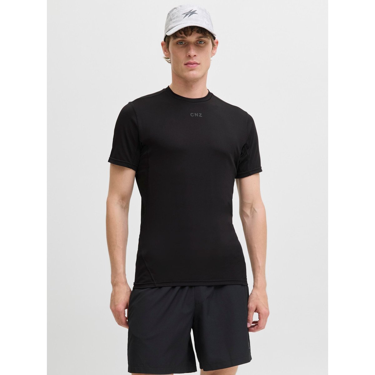 T-Shirt noire - black, JACK & JONES