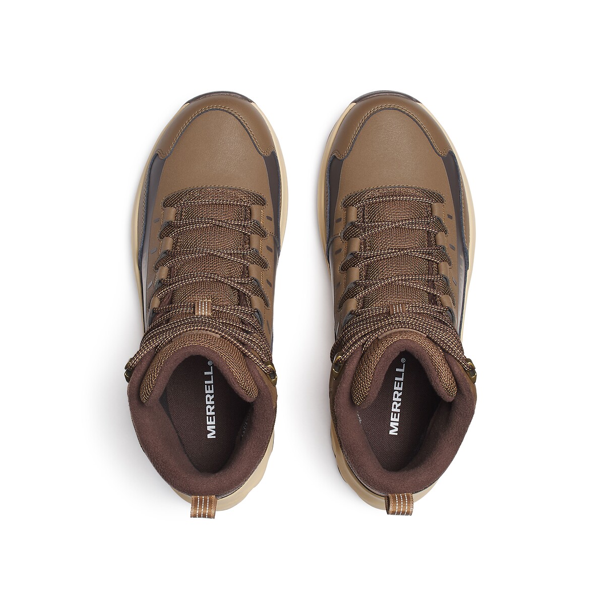 Stivaletti caldi con lacci THERMO CHILL 2 MID WATERPROOF marrone, MERRELL