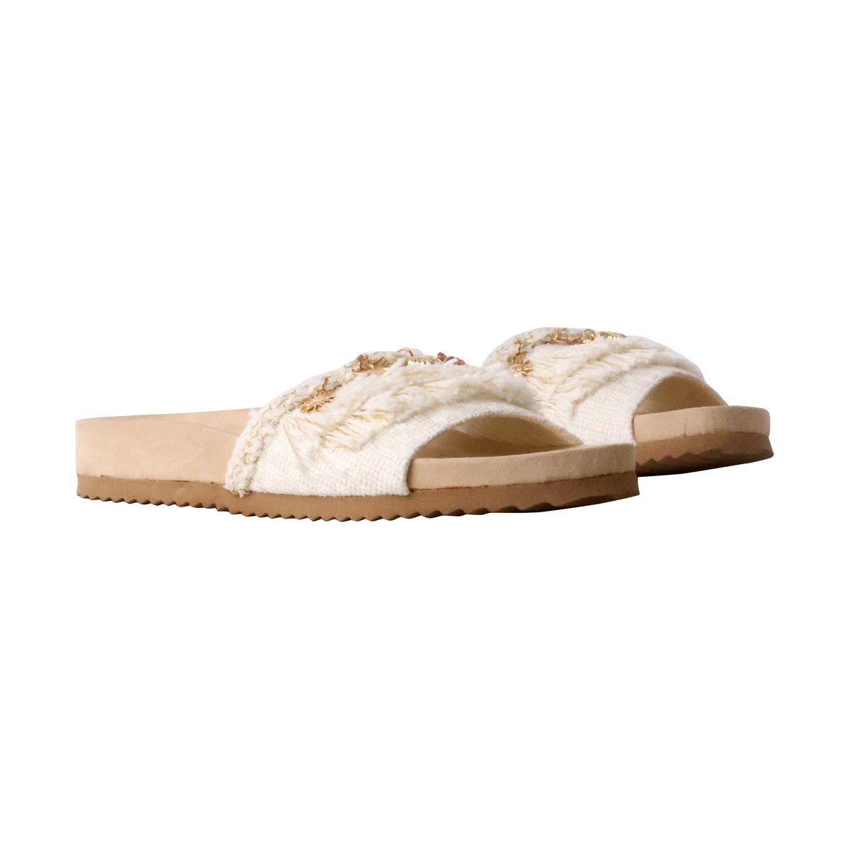 Sandales à Enfiler beige, ENZA NUCCI