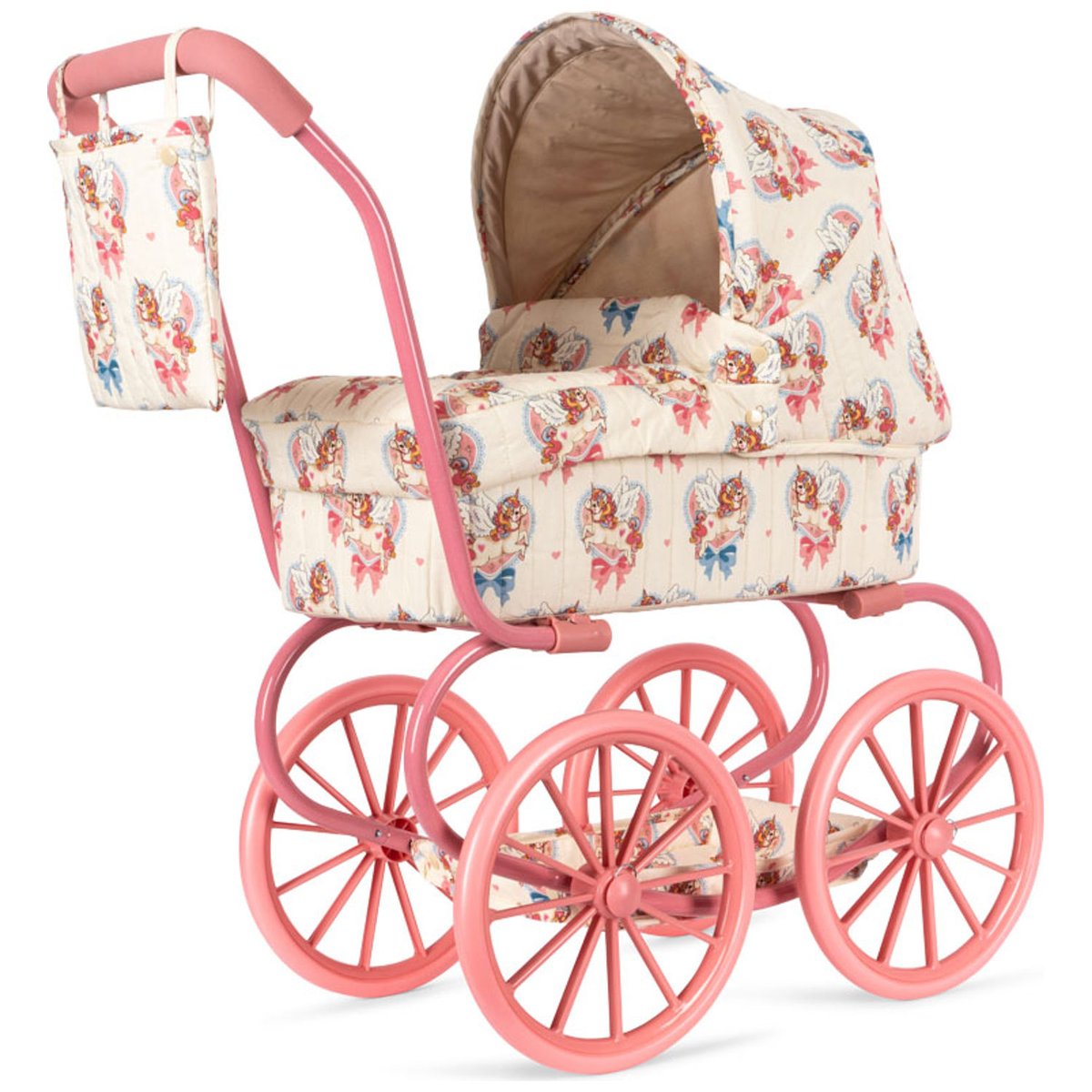 Landau pour poupée rose, bleu, KONGES SLOJD