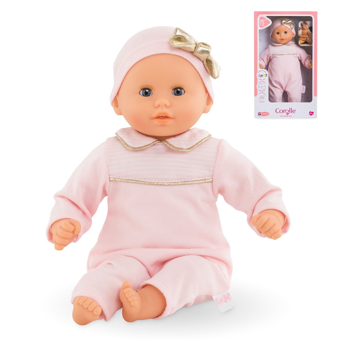 Poupon Bébé Calin Manon Pays des Rêves rose, COROLLE