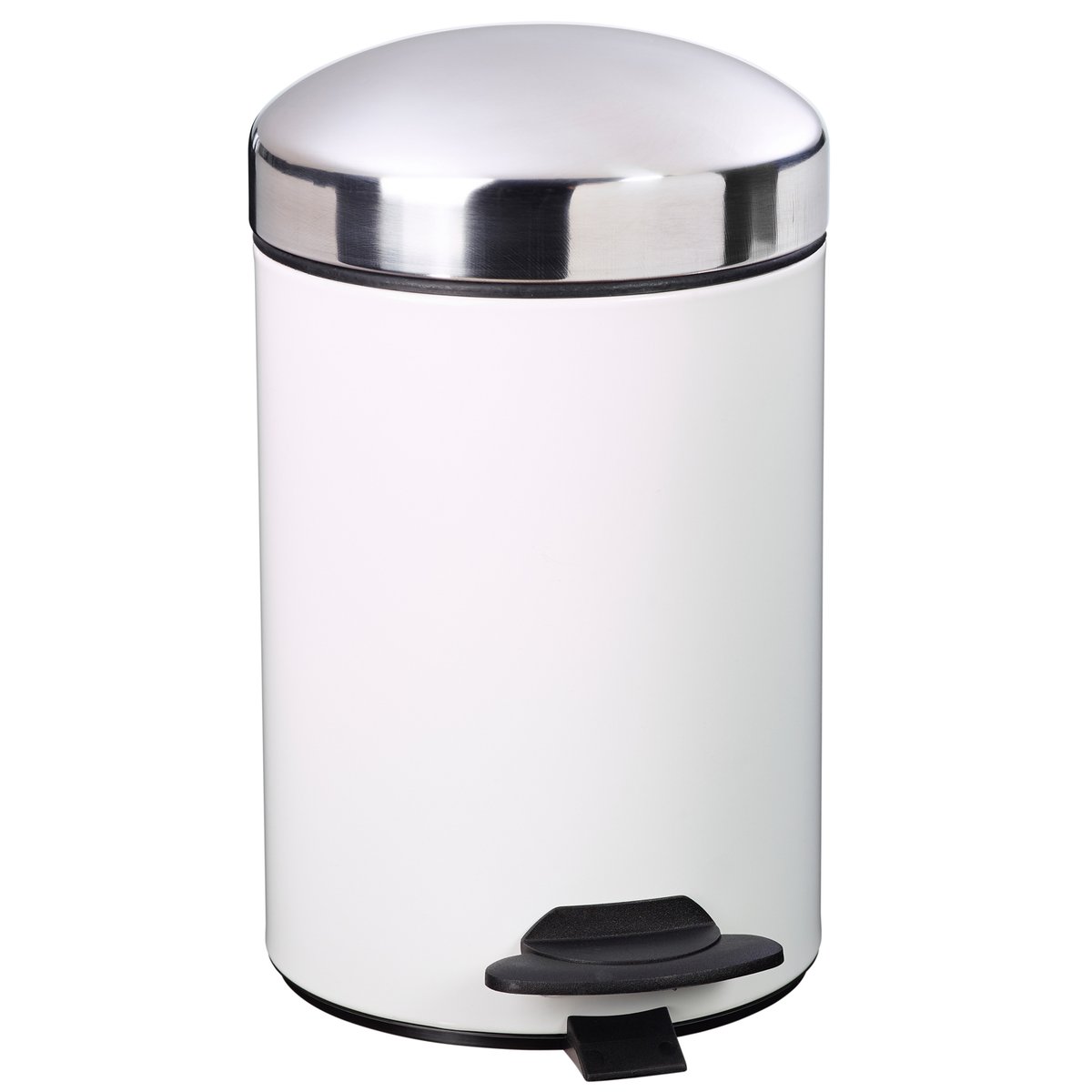 Poubelle de salle de bains à pédale 3L Fabriqué en France - BONNY blanc, ROSSIGNOL