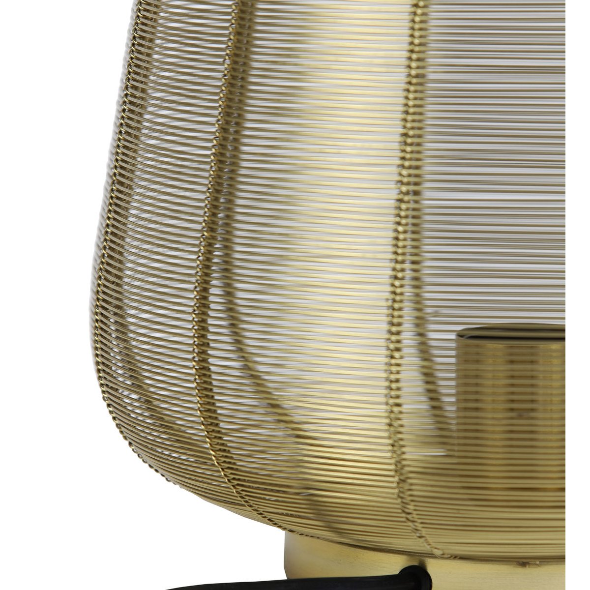 Lampe À Poser Métal ADETA or, LIGHT & LIVING