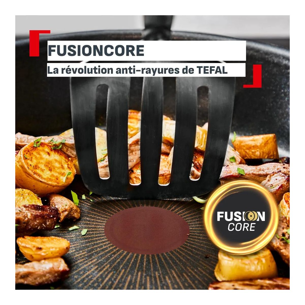 Crêpière 28cm Excellence + noir, TEFAL