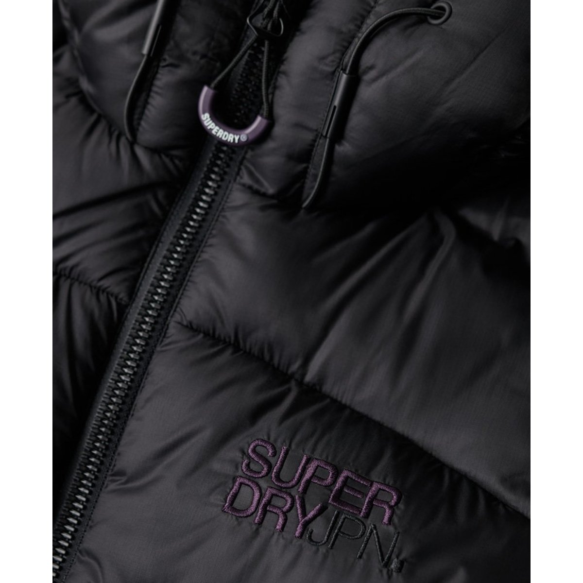 Veste aviateur rembourrée Sports noir, SUPERDRY