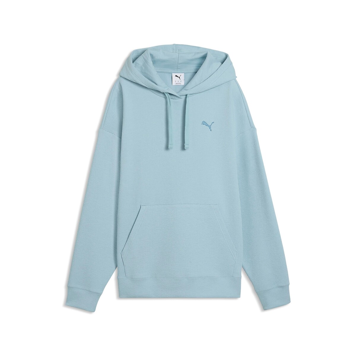 Sweat à capuche ESSENTIAL ELEVATED bleu ciel, PUMA