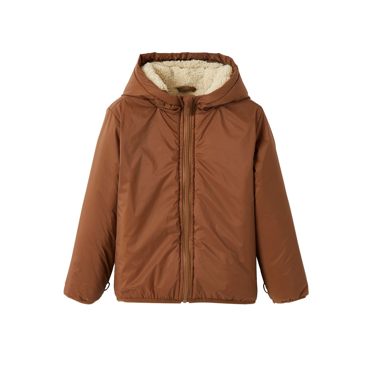 Parka 3 en 1 avec blouson amovible marine grisé, VERTBAUDET
