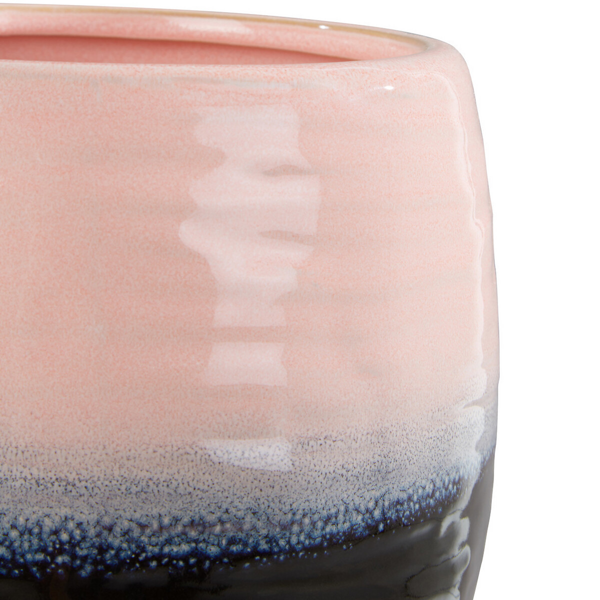 17cm Pink Tie Dye Effect Planter pink, ÉDITÉ