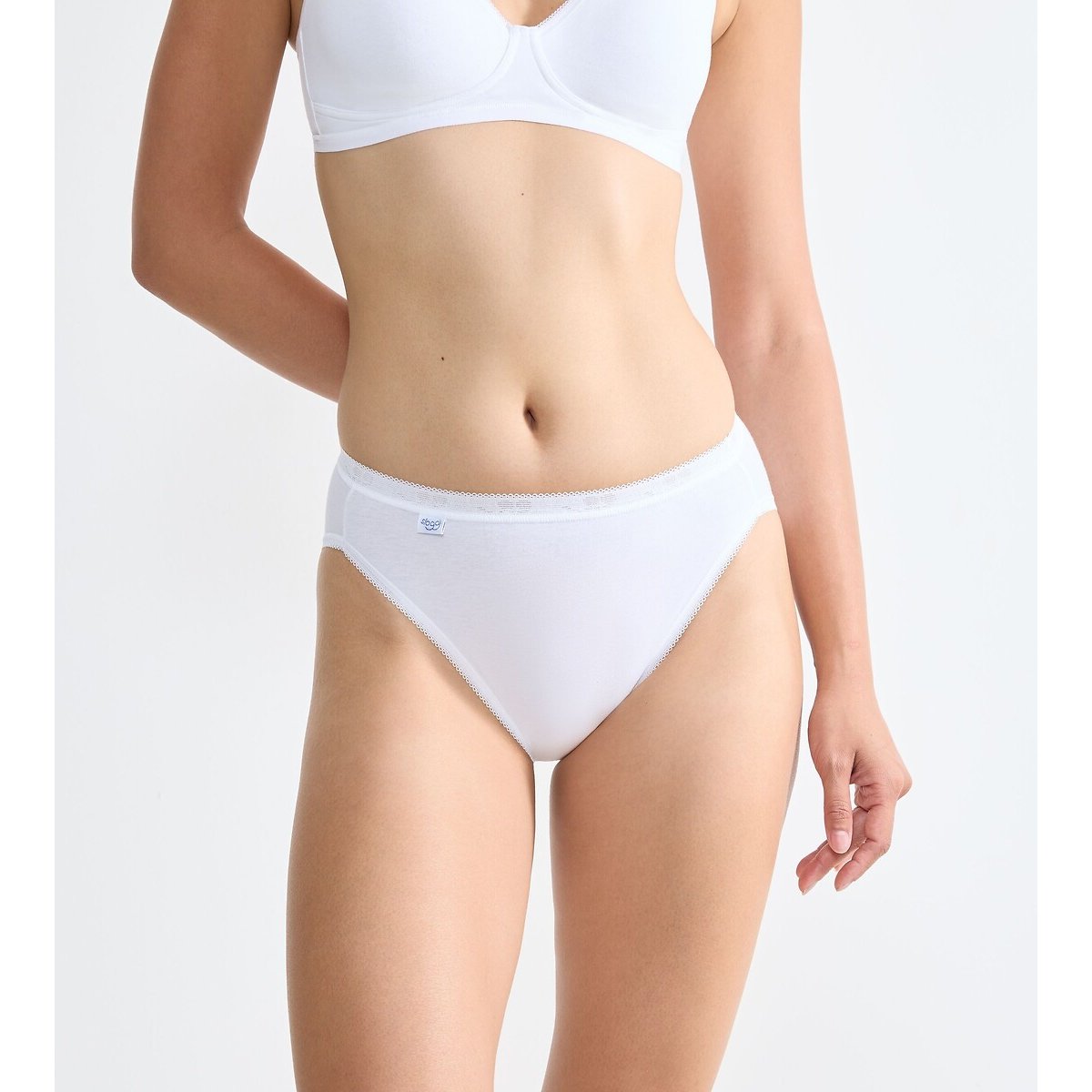 Slip sgambato Basic + (confezione da 3+1 gratuito) bianco, SLOGGI