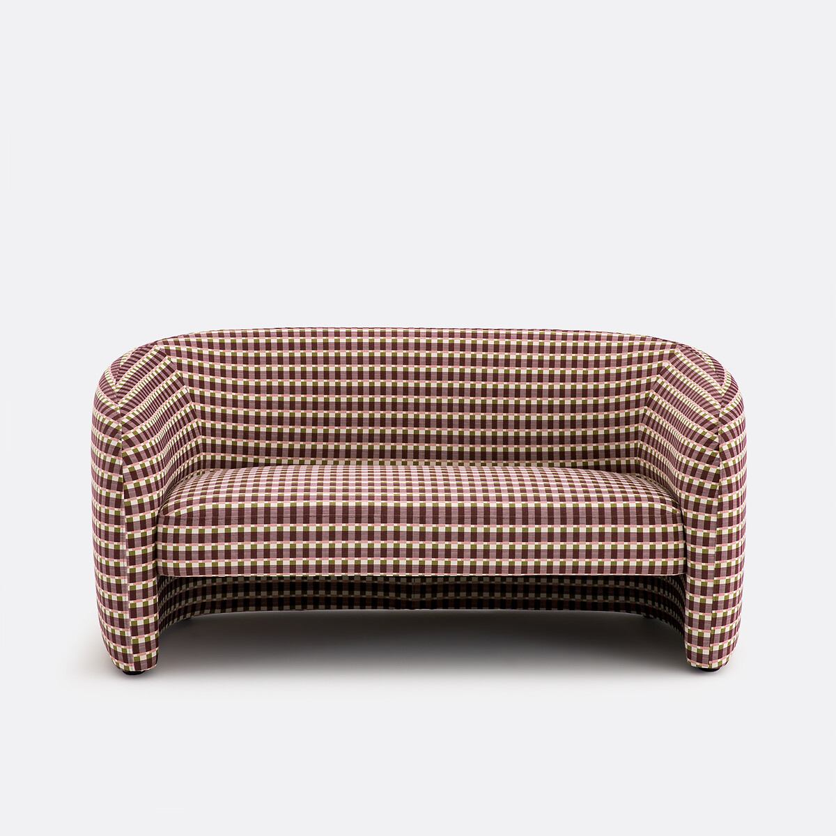 Canapé droit, 2 places, motif géométrique, LANDINE imprimé, LA REDOUTE INTERIEURS