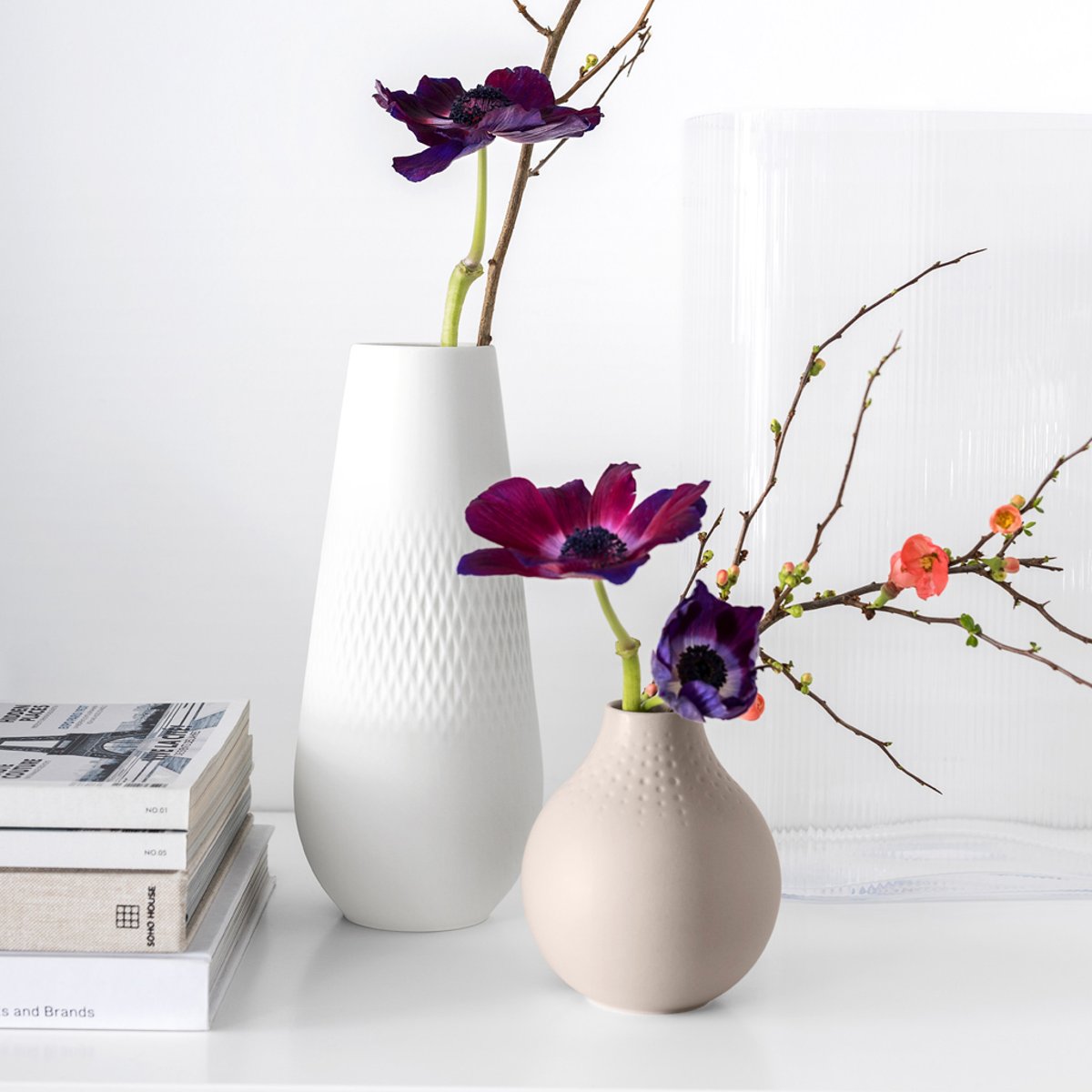 Vase Carré Haut MANUFACTURE blanc, VILLEROY & BOCH