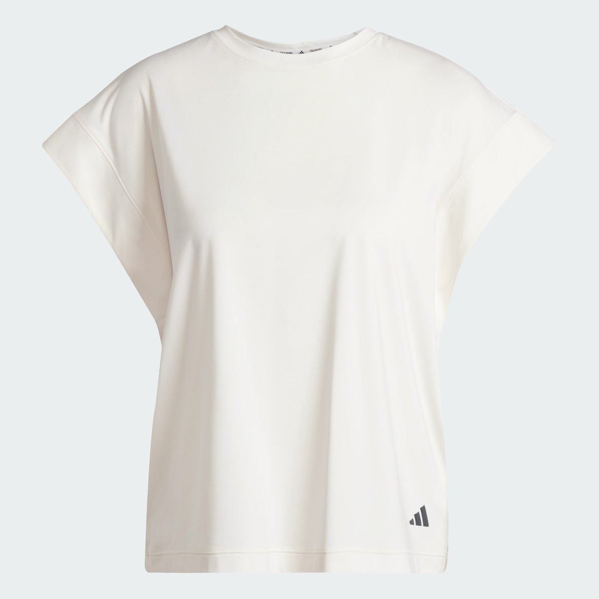 T-shirt de yoga chalk white, adidas Performance
