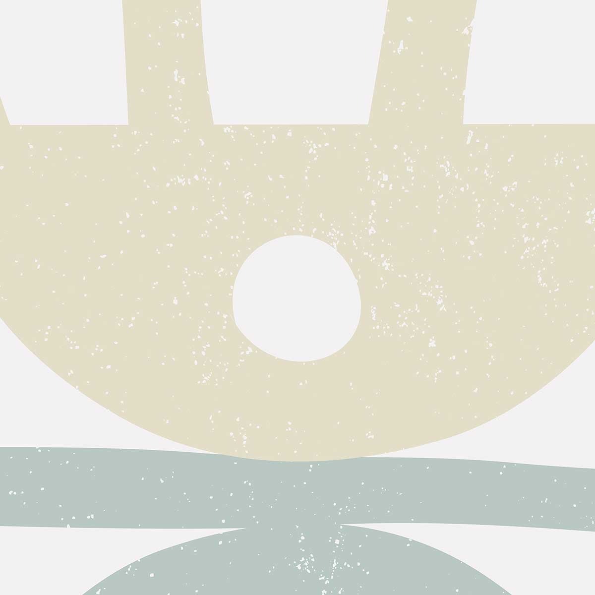 Tableau Affiche illustration brise d'été tableau alu dibond, HEXOA