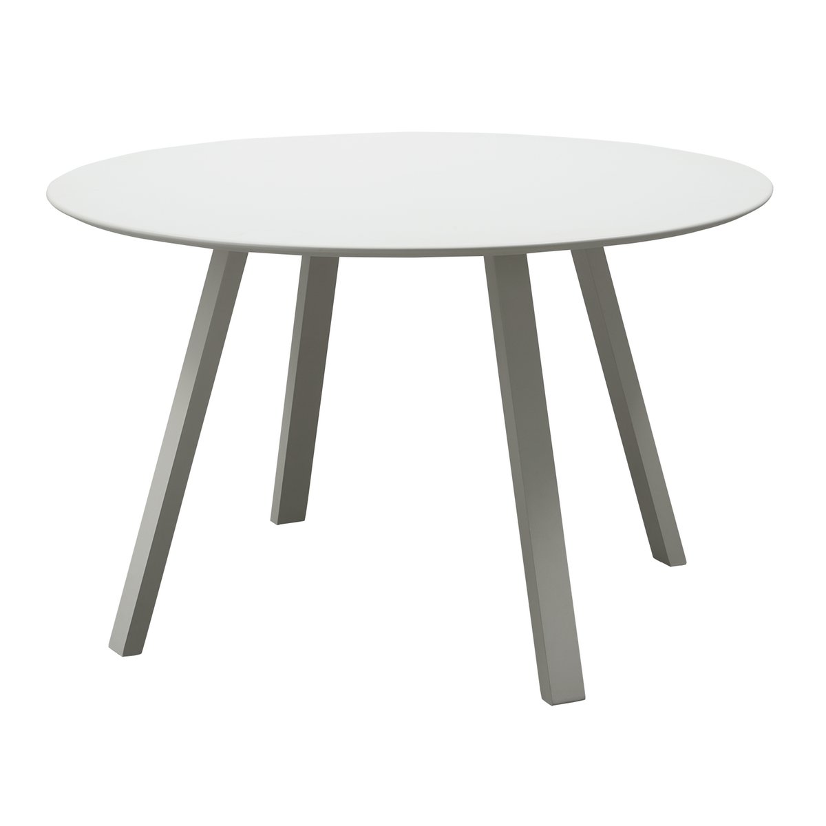 Table de jardin en aluminium 4 personnes AUKE beige, WOOOD