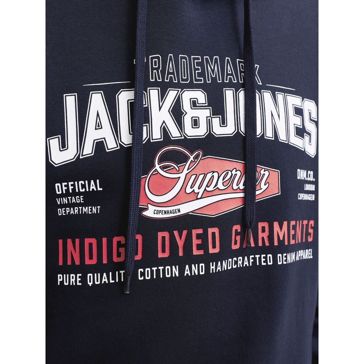 Sweat À Capuche navy blazer, JACK & JONES