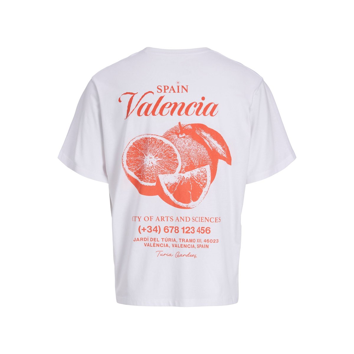 T-Shirt bright white 1, JACK & JONES