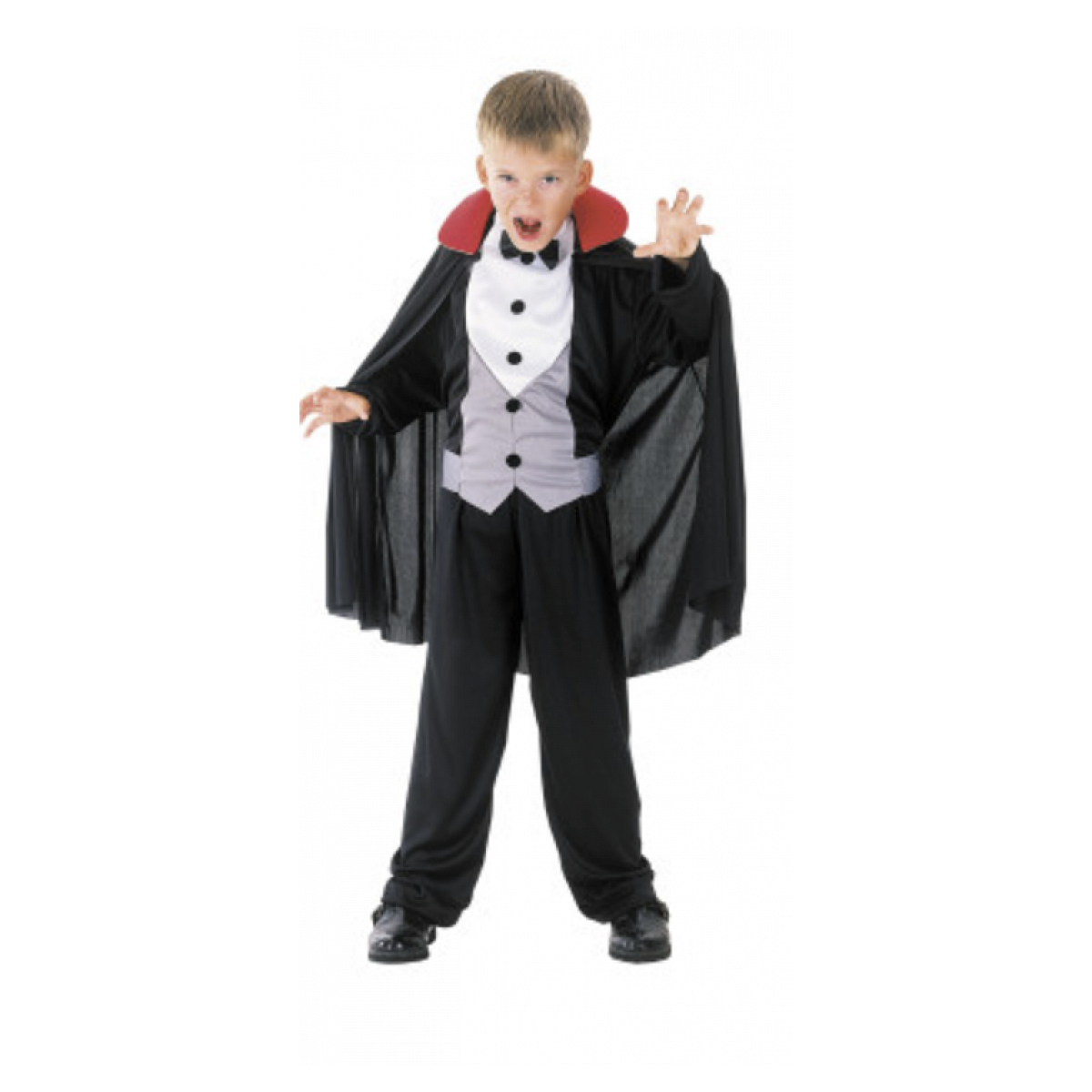 Costume halloween vampire 7/9 ans couleur unique, PARTY PRO