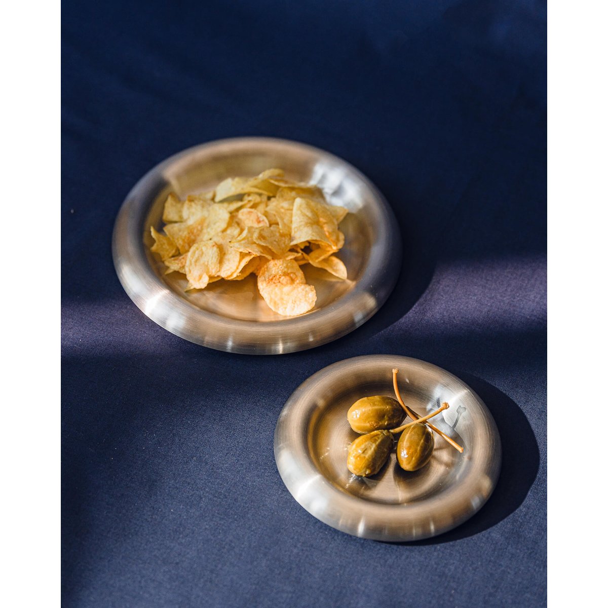 Assiette ROTO - lot de 2 acier inoxydable, NOO.MA
