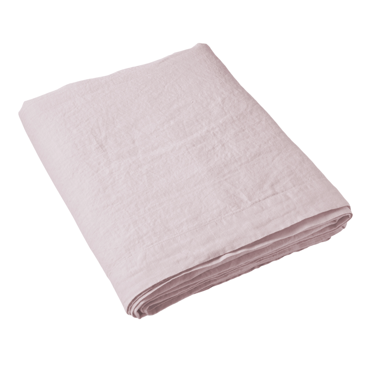 Drap Plat Uni   - LIN LAVE blanc, TRADITION DES VOSGES