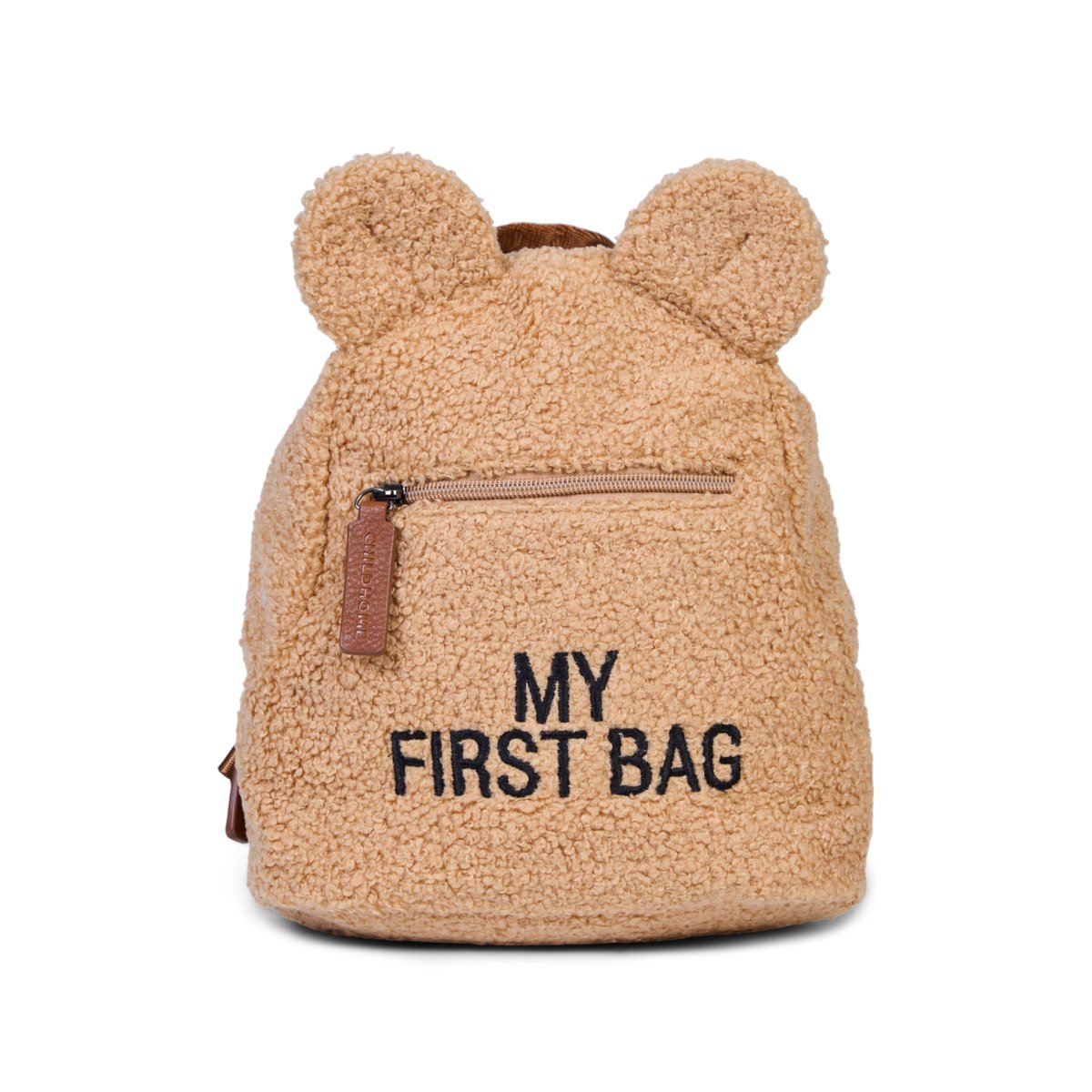 Sac à dos bébé My first bag beige, noir, CHILDHOME