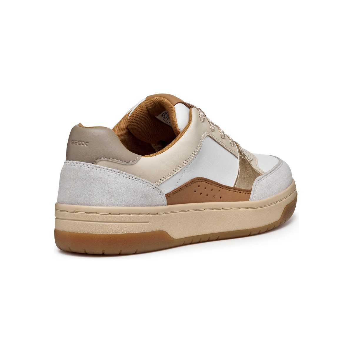 Baskets D SEDRAL COURT blanc/beige, GEOX