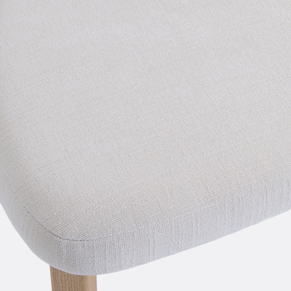Chaise en frêne massif, Germain ecru, LA REDOUTE INTERIEURS