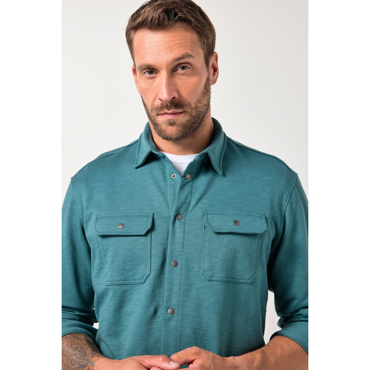 Chemise en jersey pétrol, JP1880