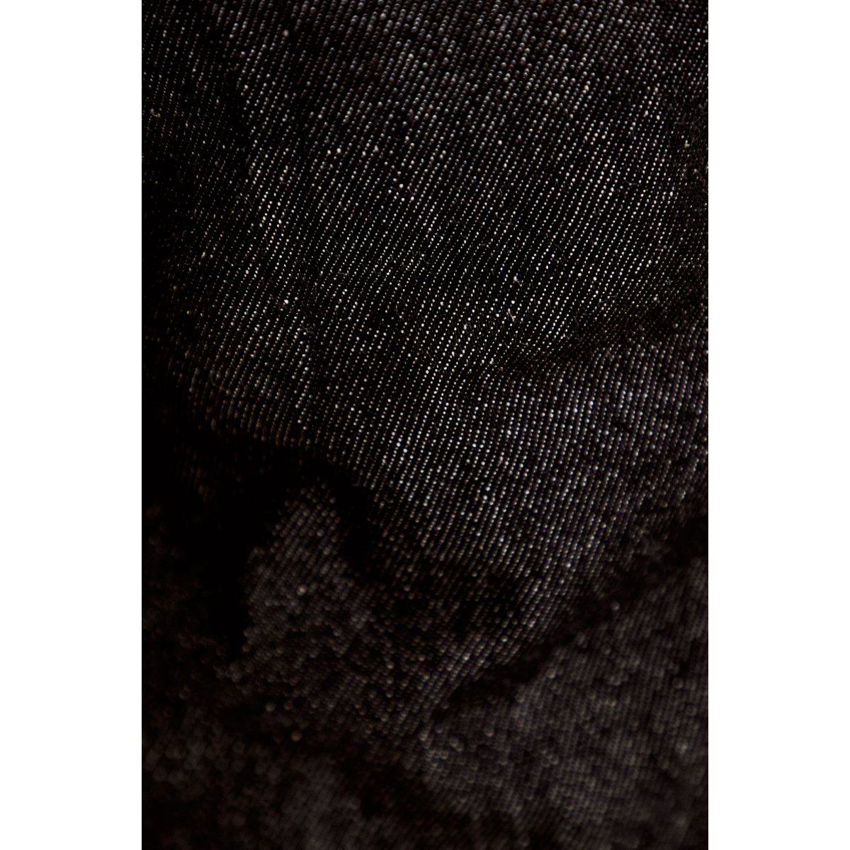 Jean wide leg taille haute denim noir, CACHE CACHE