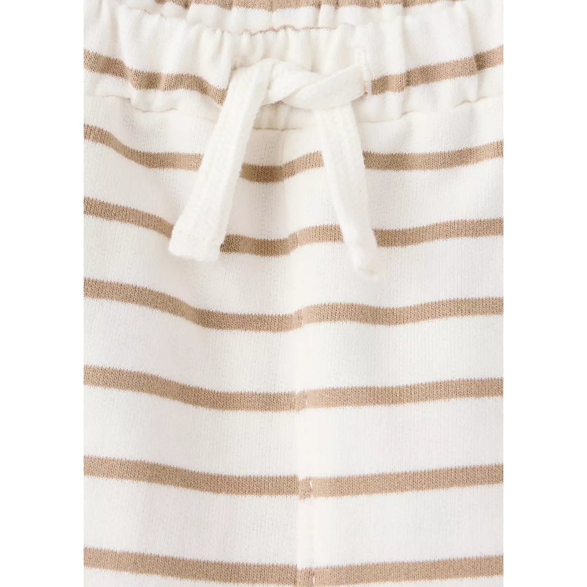 Pantalon de jogging rayures blanc cassé, MANGO BABY