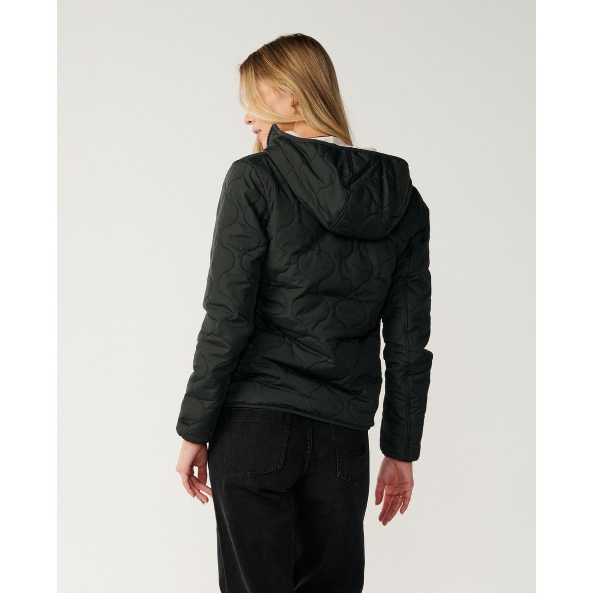 Veste ANTI-SERIES noir, RIP CURL