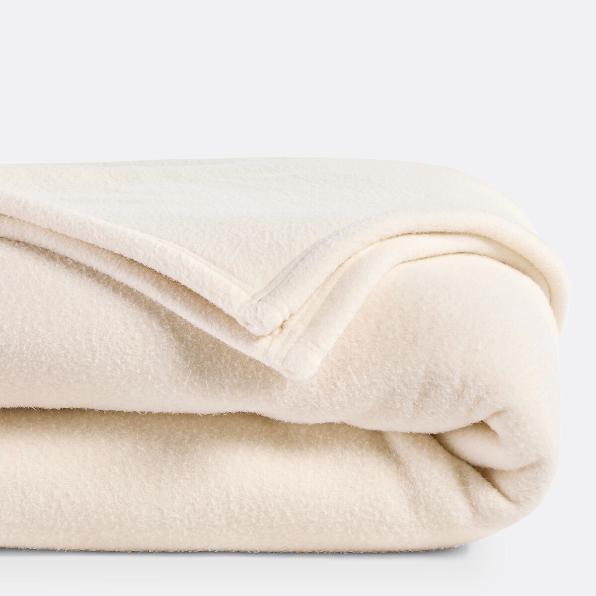 Couverture polaire 600 g/m² blanc écru, LA REDOUTE INTERIEURS