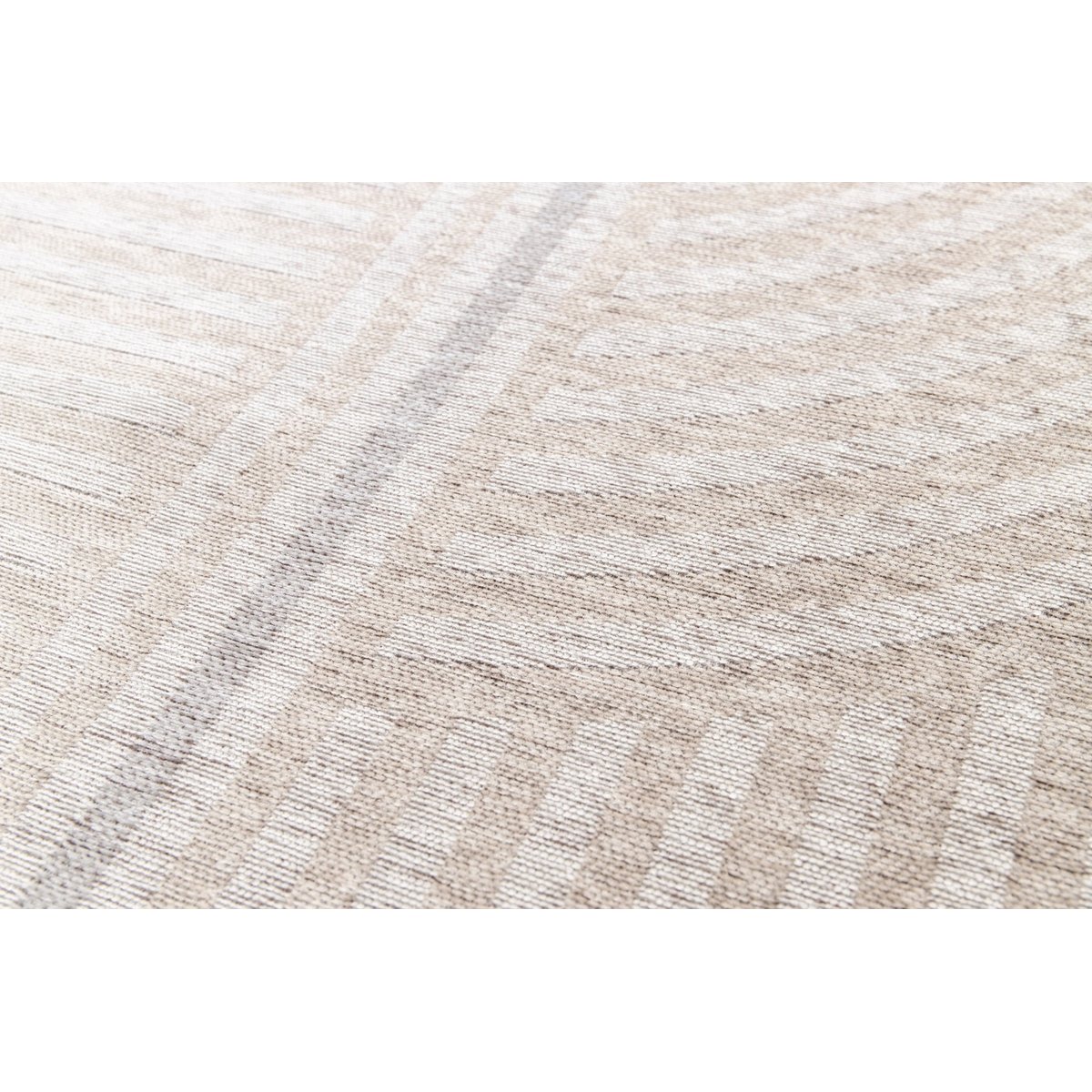 Tapis intérieur extérieur en fibres recyclées BASILE beige sable, AFK LIVING