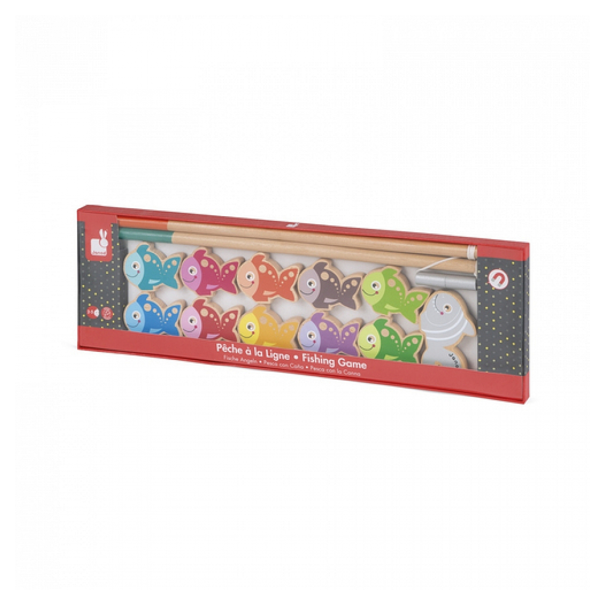Pêche À La Ligne multicolore, JANOD