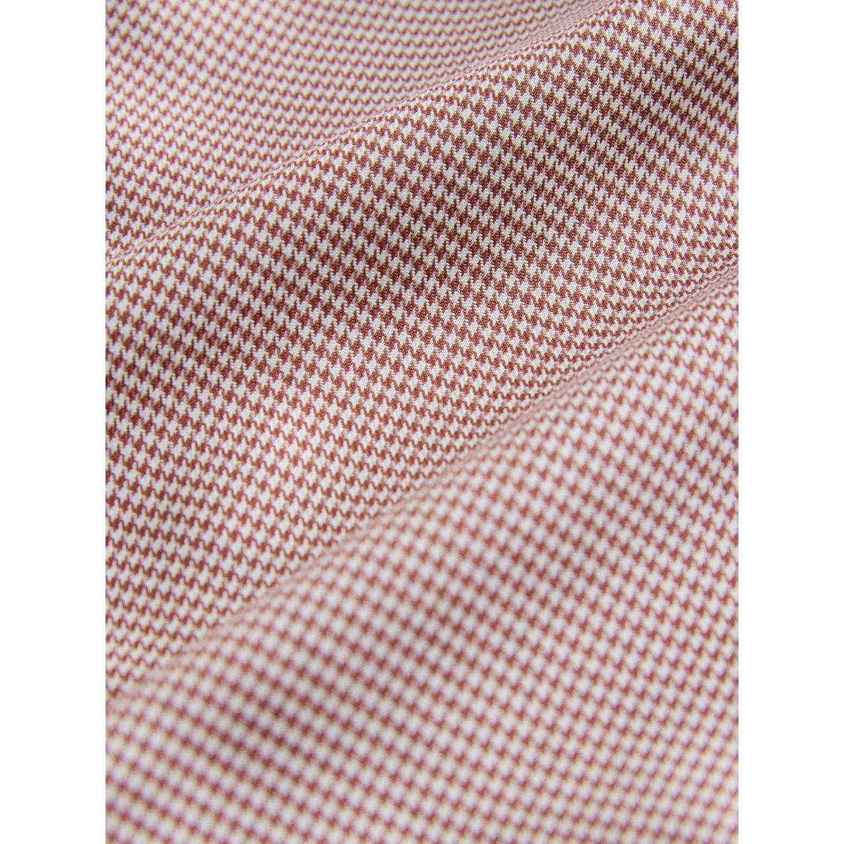 Chemise habillée coton signature texture marron rouille, NEXT