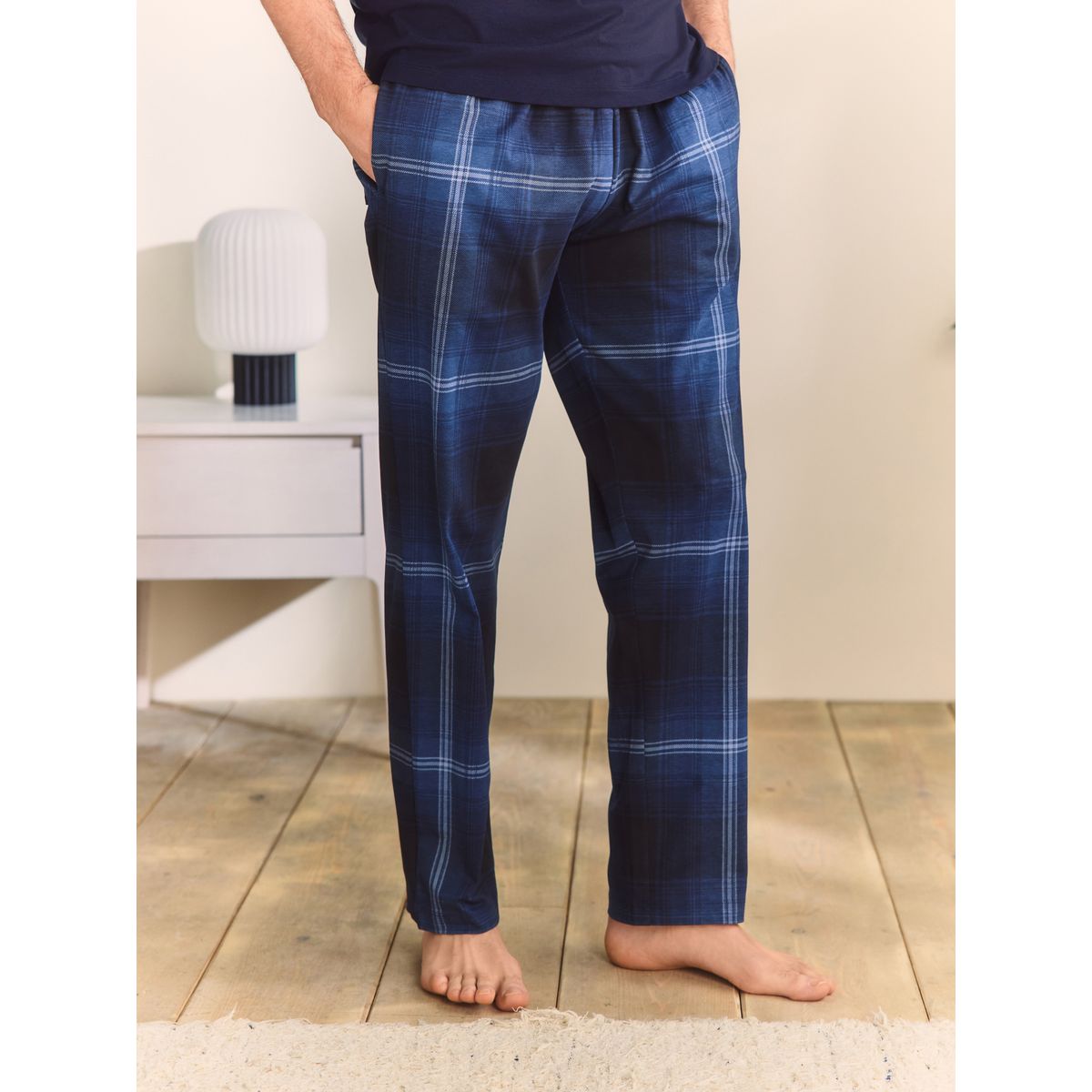 Ensemble pyjama en jersey à manches courtes bleu marine, NEXT