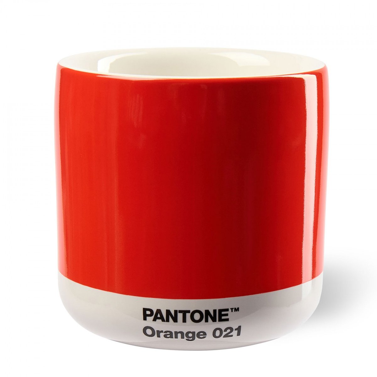 Tasse Latte Pantone orange 021c, COPENHAGEN DESIGN