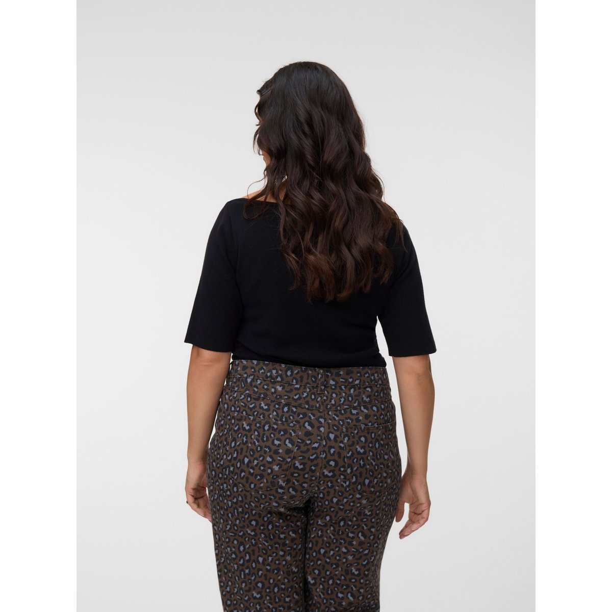 Pull En Maille black 1, VERO MODA