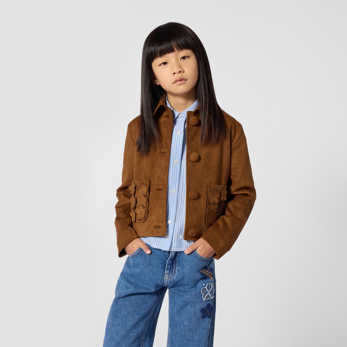 Chemise à fines rayures gleam, MARC JACOBS