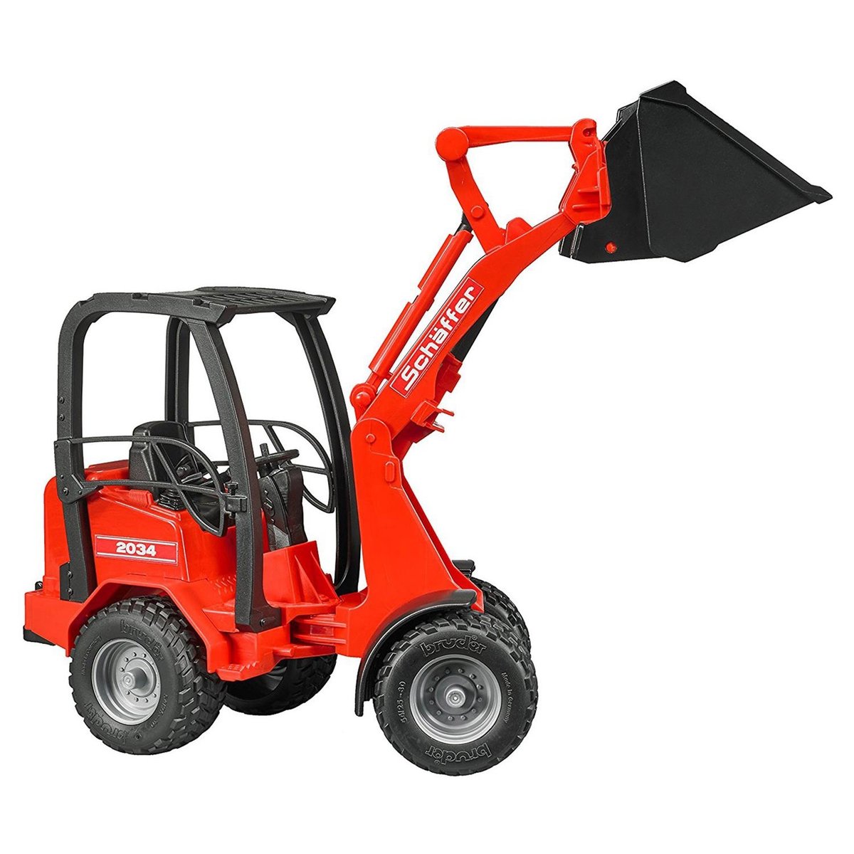 Chargeur compact Schäffer 2034 rouge, BRUDER