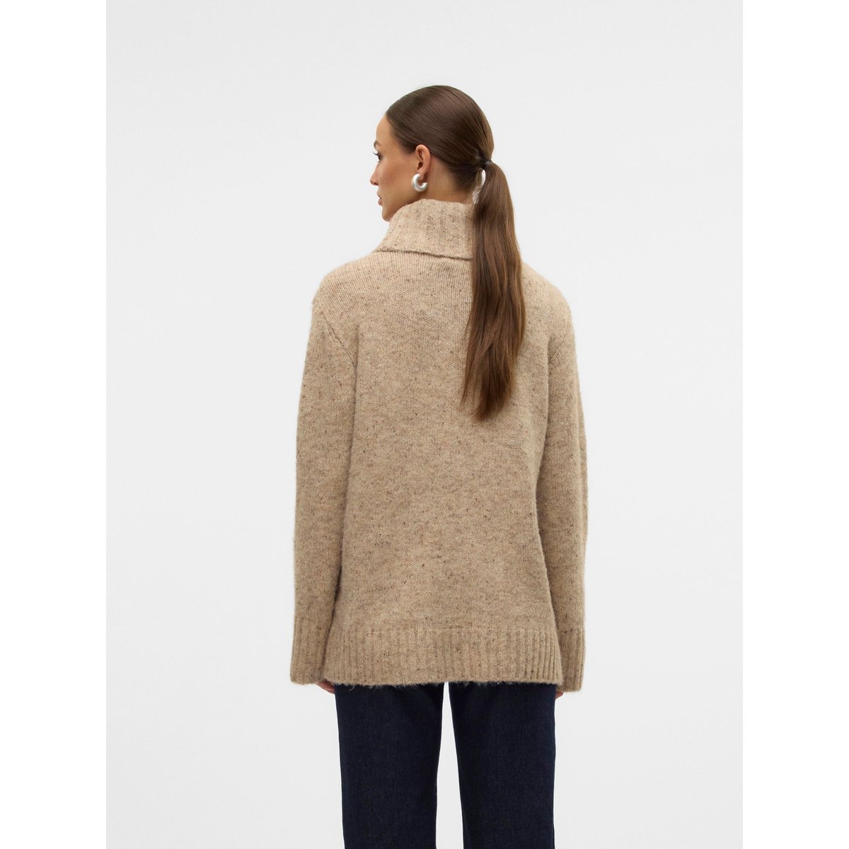Pull En Maille silver mink, VERO MODA