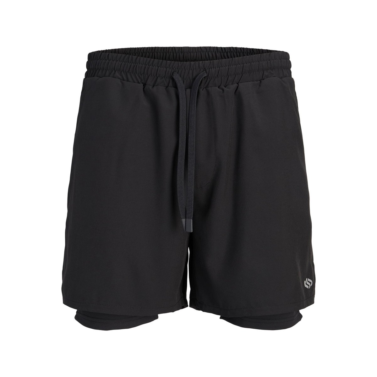 Short D'entraînement noire - black, JACK & JONES JUNIOR