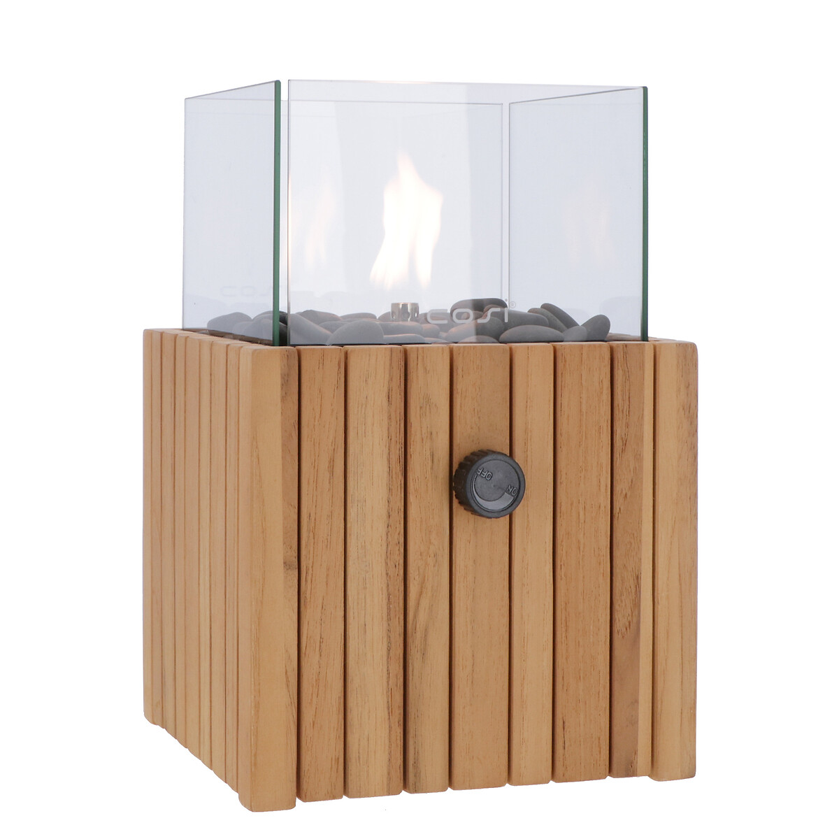 Cosiscoop Timber Square Fire Lantern natural, COSI