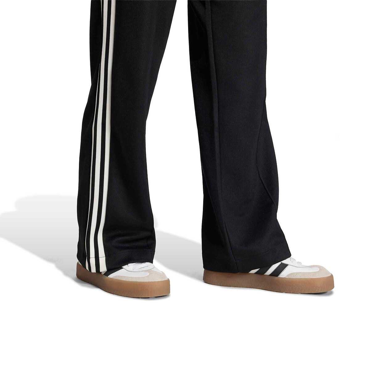 Pantaloni tuta a gamba larga nero , adidas Originals