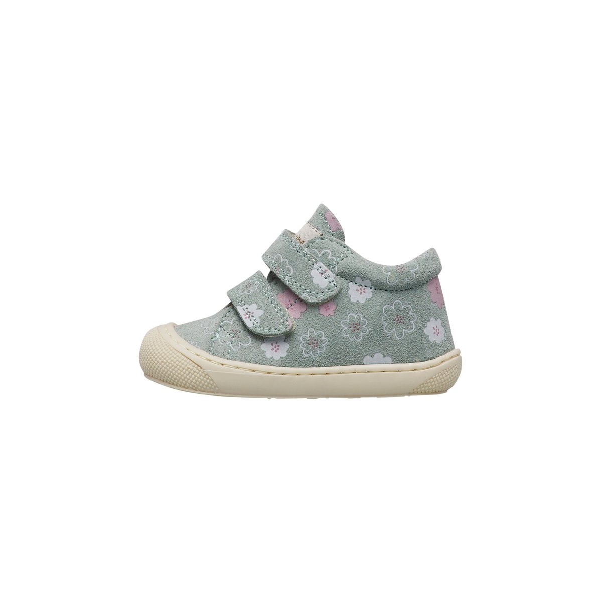 Chaussures premiers pas en suède COCOON VL sage-, NATURINO