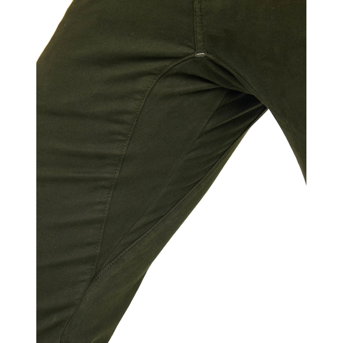 PANTALON STRAIGHT KONG vert, PULLIN
