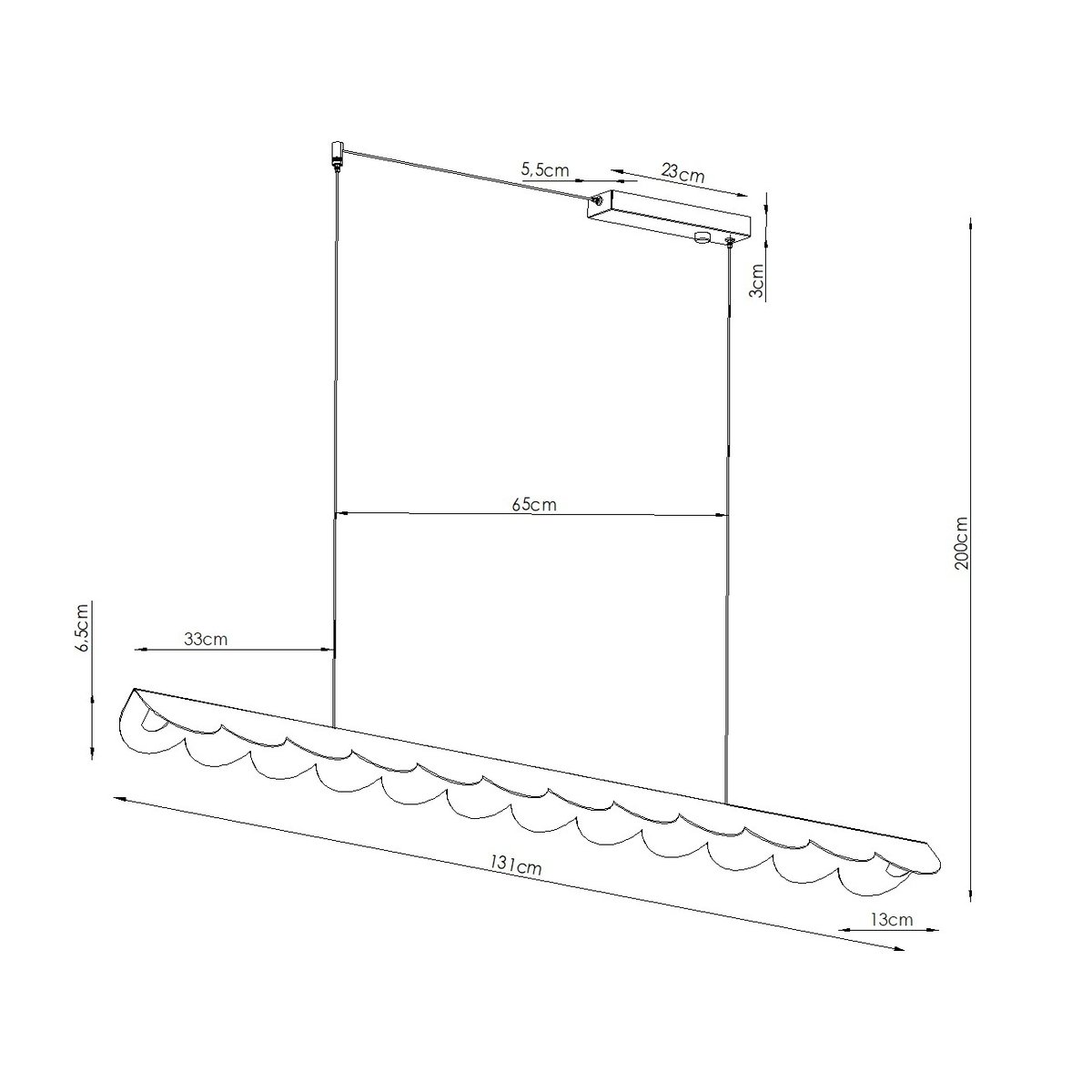 Suspension Aluminium Vert Olive LED 1 Biscuit vert olive, EDEN