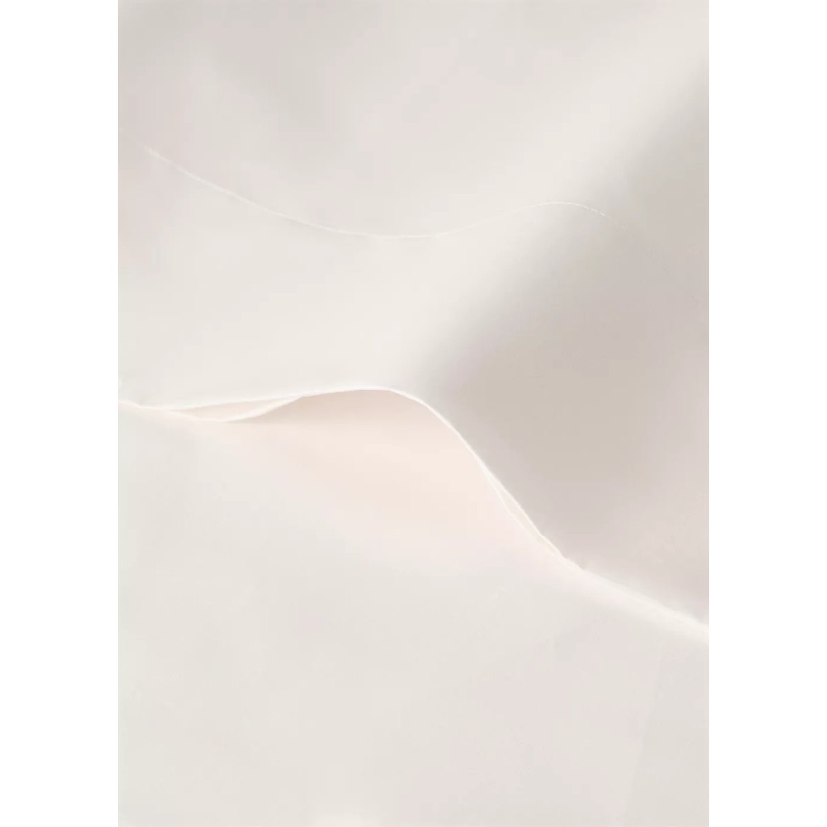 Taie d'oreiller 100 % coton satin 45 x 110 cm écru, MANGO HOME