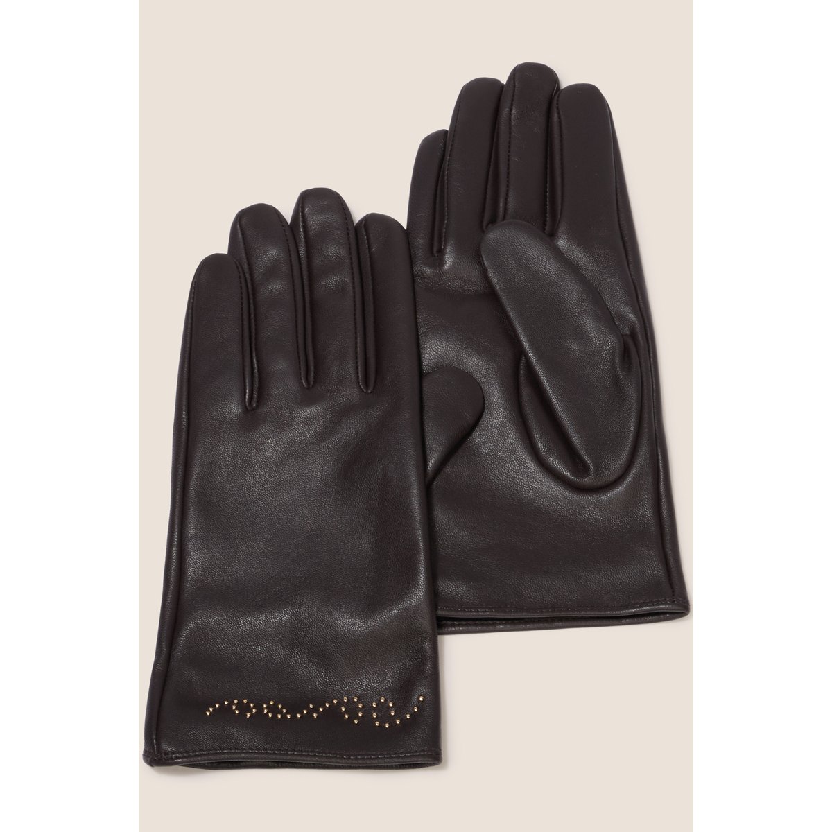 Gants doublés noir, BREAL